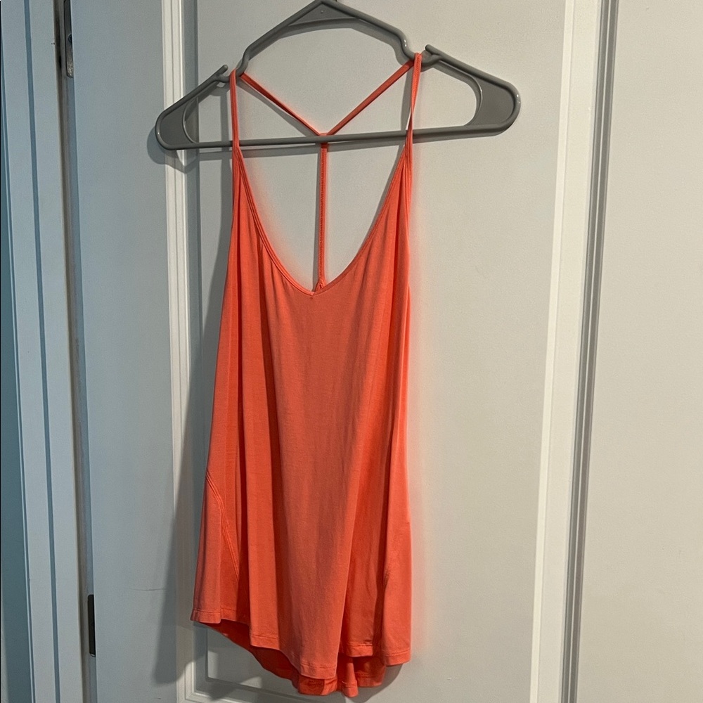 Pink Coral—Strappy Tank Top